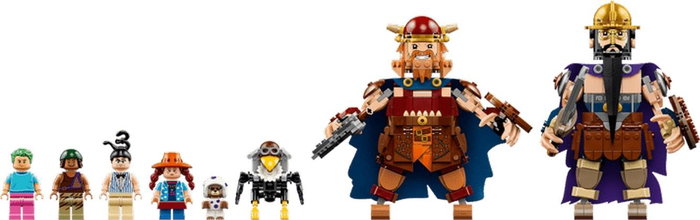 LEGO DORRY VS BROGY: GIGANTES LITTLE GARDEN 75644