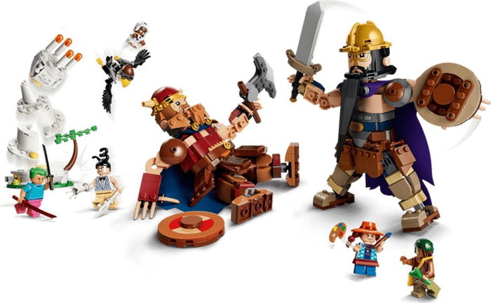LEGO DORRY VS BROGY: GIGANTES LITTLE GARDEN 75644