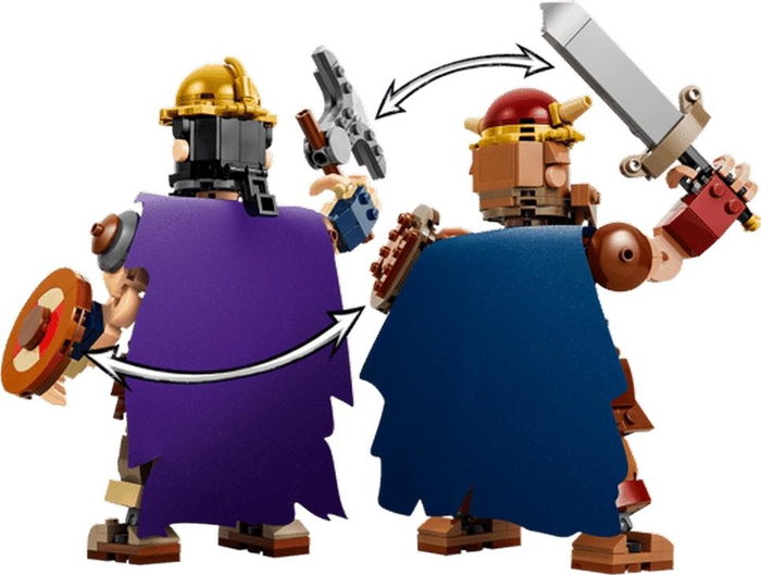 LEGO DORRY VS BROGY: GIGANTES LITTLE GARDEN 75644