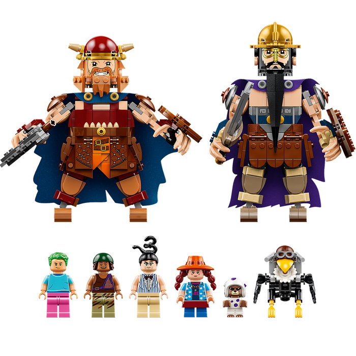LEGO Dorry vs. Brogy: Gigantes de Little Garden 75644