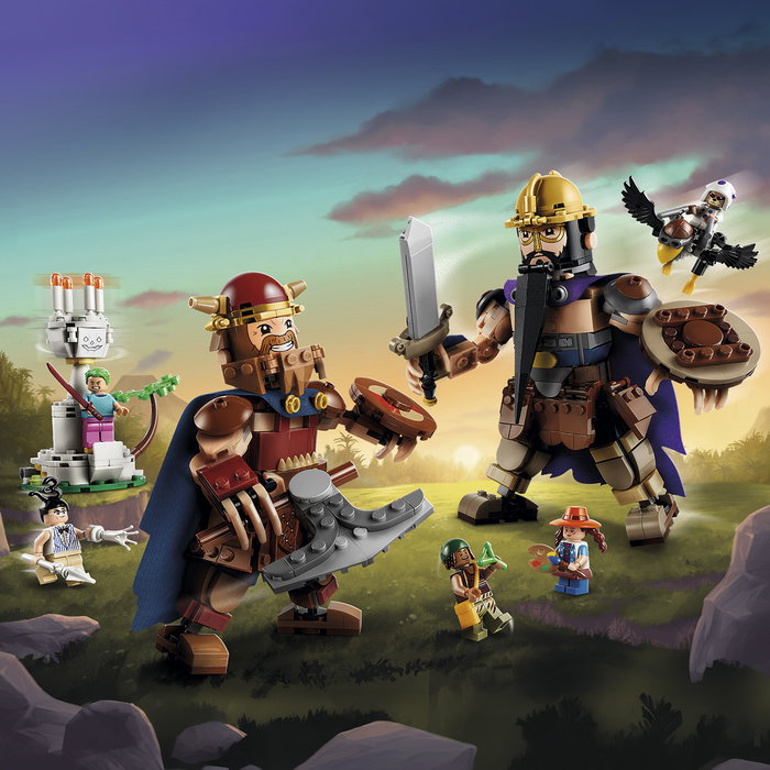 LEGO Dorry vs. Brogy: Gigantes de Little Garden 75644