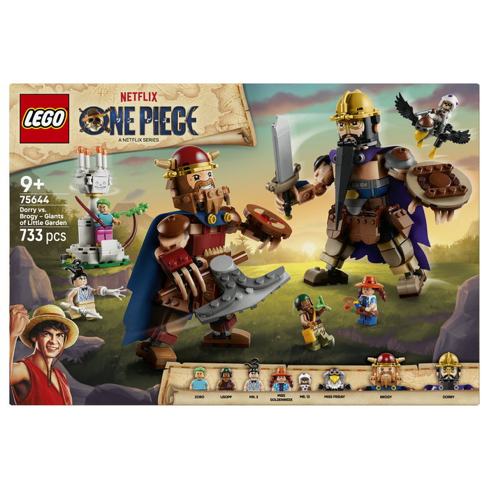 LEGO ONE PIECE Dorry vs. Brogy: Gigantes de Little Garden 75644
