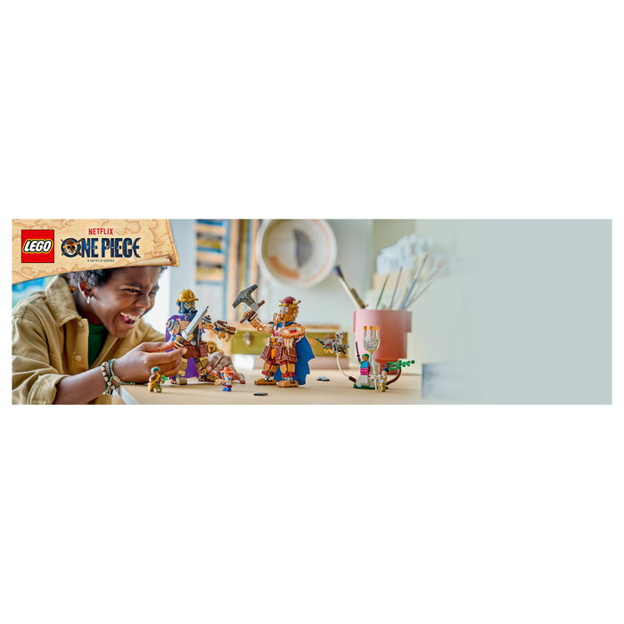 LEGO ONE PIECE Dorry vs. Brogy: Gigantes de Little Garden 75644
