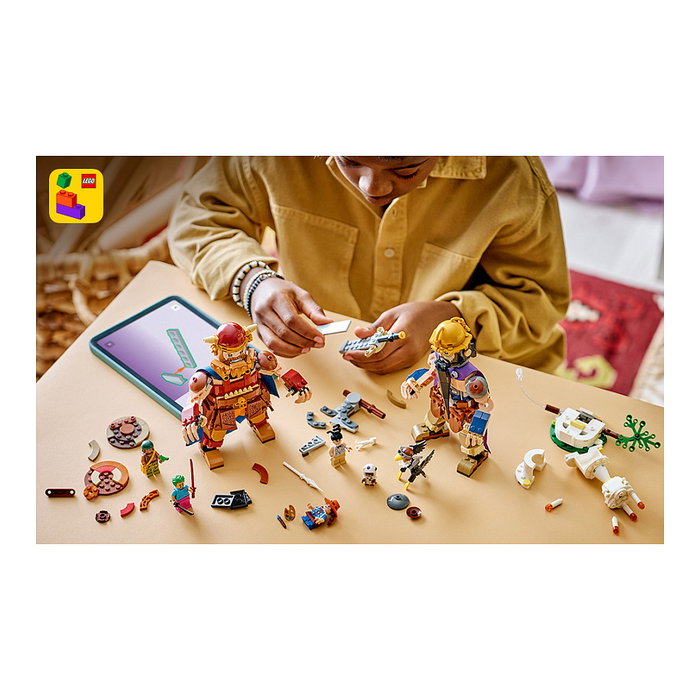 LEGO ONE PIECE Dorry vs. Brogy: Gigantes de Little Garden 75644