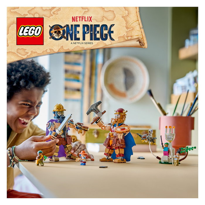 LEGO ONE PIECE Dorry vs. Brogy: Gigantes de Little Garden 75644