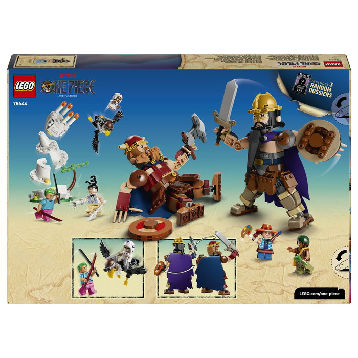 LEGO ONE PIECE Dorry vs. Brogy: Gigantes de Little Garden 75644