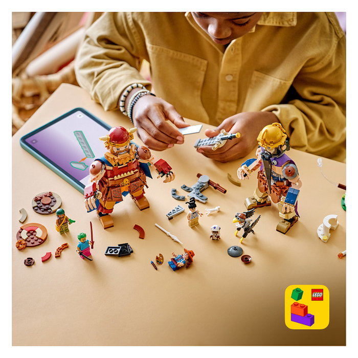LEGO ONE PIECE Dorry vs. Brogy: Gigantes de Little Garden 75644