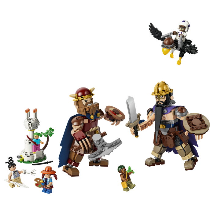 LEGO ONE PIECE Dorry vs. Brogy: Gigantes de Little Garden 75644