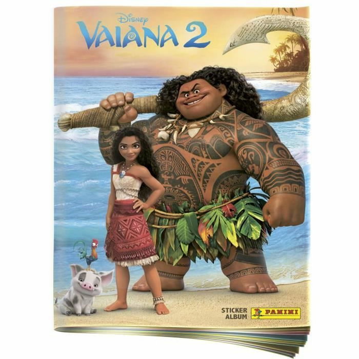 Panini Álbum Vaiana 2 con 192 Cromos (48 Brillantes) Panini Álbum Vaiana 2 con 192 Cromos (48 Brillantes)