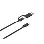 Conceptronic DANTE04B Carcasa Externa para SSD M.2 SATA/NVMe USB-C