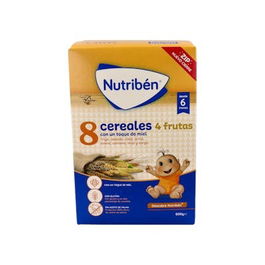 Nutriben 8 Cereales Miel 4 Frutas 600Gr