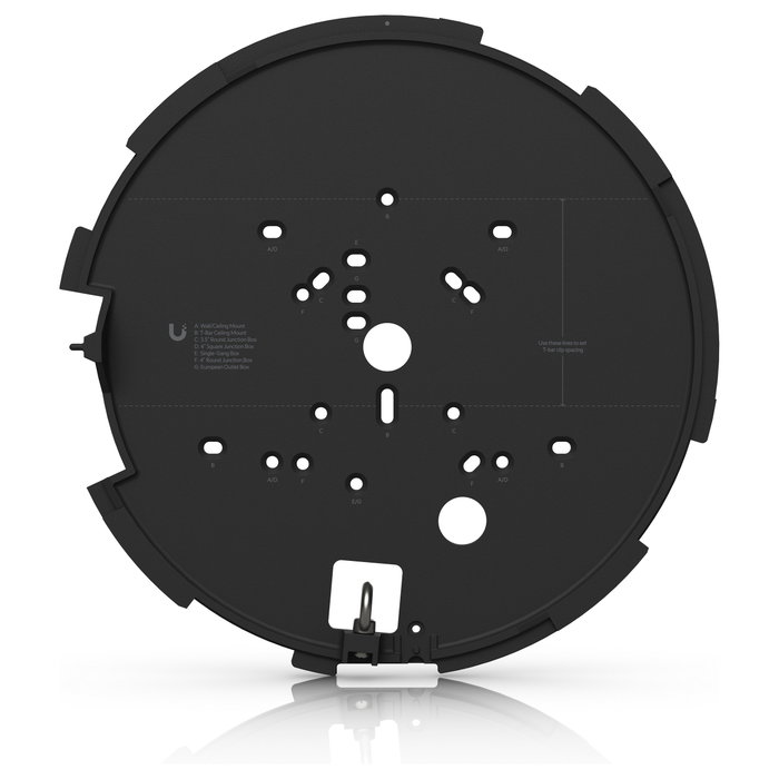 Ubiquiti Cámara de Seguridad IP AI Multi Sensor 4 UVC-AI-MS-4-B, 360º, 32MP, 4 Lentes, Interior/Exterior, PoE, IP66, Lente Fija