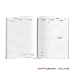 MIQUELRIUS Recambio Agenda Anual 2027 Classic Plus 213x155 S/V Apaisado