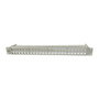 Synergy21 Keystone Modulträger, 19Patchpanel para 48xTP-Modul, 1HE (t95mm), Lichtgrau