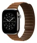 Apple MGDF4ZM/A Correa para Apple Watch 44/45/46/49 mm, eslabones magnéticos S/M color Caramelo, band de poliéstergarmenes