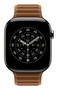 Apple MGDF4ZM/A Correa para Apple Watch 44/45/46/49 mm, eslabones magnéticos S/M color Caramelo, band de poliéstergarmenes