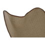 DKD Home Decor Silla de Metal y Ratán 74x78x92