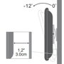 Techly ICA-LCD-900 Soporte de Pared para TV/Monitor 13-30 Pulgadas Negro