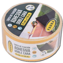Cinta de fijación de doble cara para césped artificial rollo 5cm x 10 m