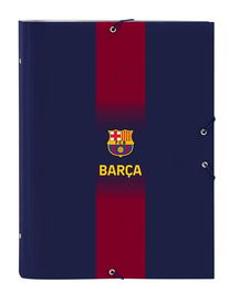 Carpeta de anillas F.C. Barcelona Azul Granate A4 26 x 33.5 x 4 cm
