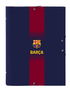 Carpeta de anillas F.C. Barcelona Azul Granate A4 26 x 33.5 x 4 cm