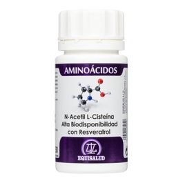 EQUISALUD N-Acetil L-Cisteína y Resveratrol 50 Cápsulas
