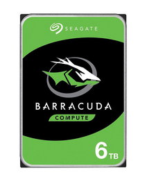 Seagate Barracuda ST6000DM003 6TB Disco Duro Interno 3.5" SATA III 5400 RPM 256MB Cache para Servidor/Estación de Trabajo