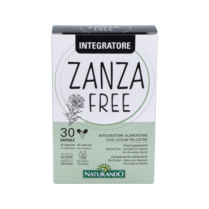 NATURANDO ZANZA FREE mosquitos 30cap. NATURANDO ZANZA FREE mosquitos 30cap.