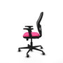 PIQUERAS Y CRESPO Silla de oficina Jorquera Rosa y Negro