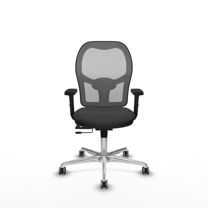 PIQUERAS Y CRESPO Silla de oficina Jorquera Gris con mecanismo Sincro/Traslack PIQUERAS Y CRESPO Silla de oficina Jorquera Gris con mecanismo Sincro/Traslack