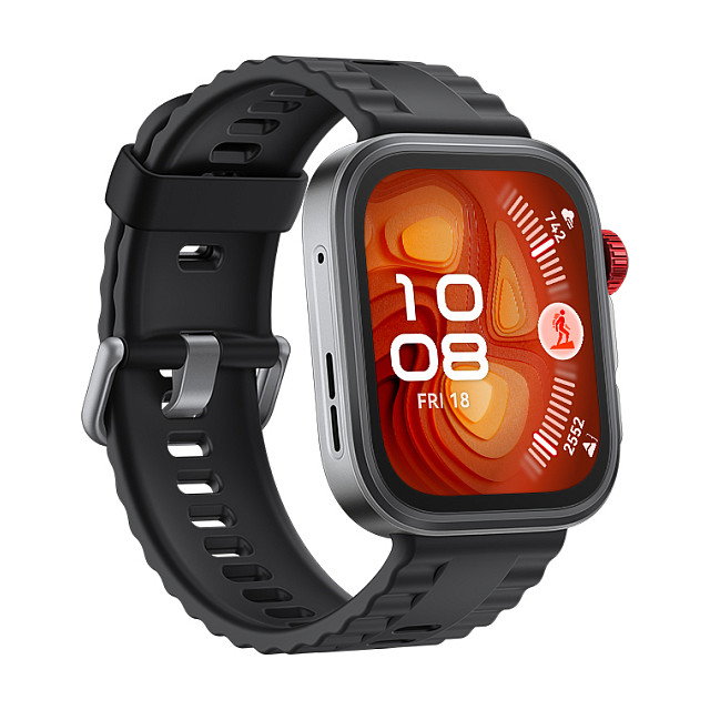 HUAWEI TECHNOLOGIES Huawei Watch Fit 4 Pro - Reloj Inteligente, Pantalla AMOLED 1.82", 10 días batería, GPS, 5 ATM, Negro con correa de Fluoroelastómero HUAWEI TECHNOLOGIES Huawei Watch Fit 4 Pro - Reloj Inteligente, Pantalla AMOLED 1.82", 10 días batería, GPS, 5 ATM, Negro con correa de Fluoroelastómero