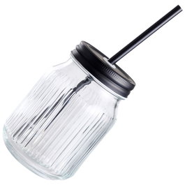 Day Vaso 450 Ml Con Tapa Y Pajita