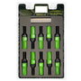 Omp Juego de 20 Tornillos con Protector de Aluminio M12x1.5 Verde