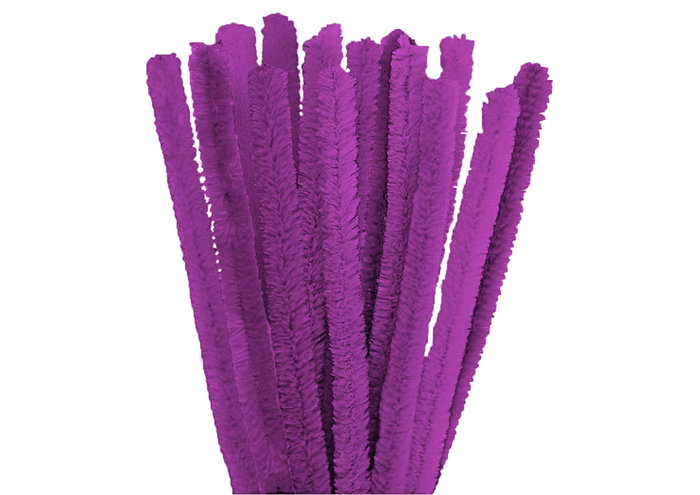 Innspiro Limpiapipas de Chenilla Lila Claro 15mm x 50cm, 10 unidades Innspiro Limpiapipas de Chenilla Lila Claro 15mm x 50cm, 10 unidades