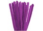 Innspiro Limpiapipas de Chenilla Lila Claro 15mm x 50cm, 10 unidades