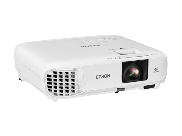 Epson EB-E24 - Proyector 3LCD Portátil, 3600 Lúmenes, Resolución XGA (1024 x 768), Relación Contraste 15000:1, HDMI/VGA, Altavoz 5W, Blanco, para Presentaciones y Aulas