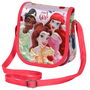 KARACTERMANIA Bolso Muffin Strong Princesas Disney Infantil Niña Cierre Magnético Correa Ajustable 16,5x6x16,5cm