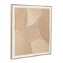 DKD Home Decor Set de 2 Cuadros Modernos de Lienzo y Cuerda 100x3,8x100 cm