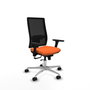 PIQUERAS Y CRESPO Silla de oficina Horna Naranja y Negro