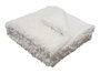 DKD Home Decor Manta para Sofá de Poliéster 130x170 cm Crudo