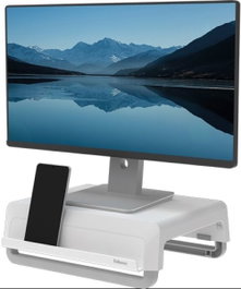 FELLOWES Soporte elevador para monitor Breyta blanco