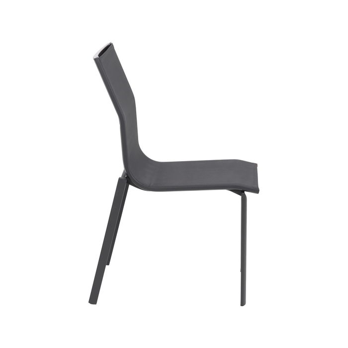 Silla Apilable Aluminio-Textileno 49 X 62 X 90 cm