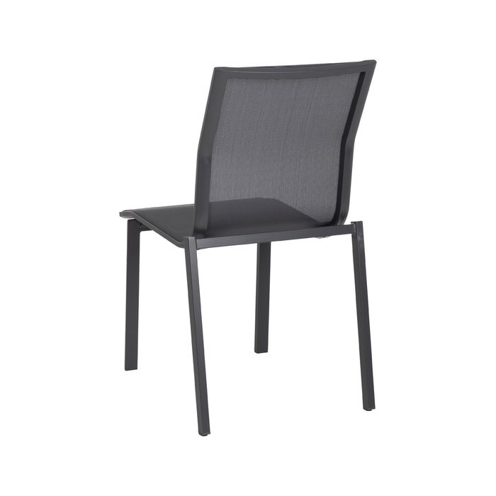 Silla Apilable Aluminio-Textileno 49 X 62 X 90 cm