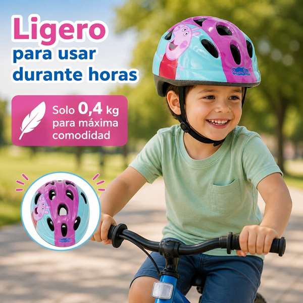 Toimsa Casco Peppa Pig 52-56 cm