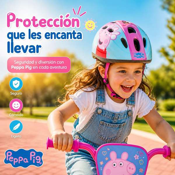 Toimsa Casco Peppa Pig 52-56 cm