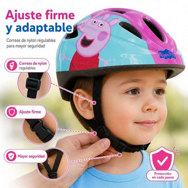 Toimsa Casco Peppa Pig 52-56 cm
