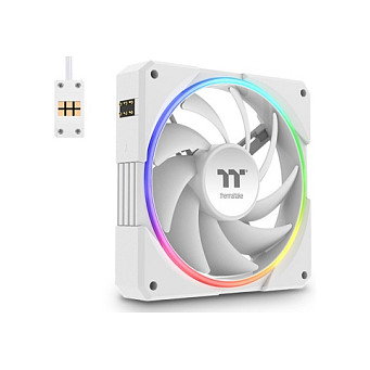 Thermaltake TS120 EX RGB White 3Pack de ventiladores de 120mm Thermaltake TS120 EX RGB White 3Pack de ventiladores de 120mm