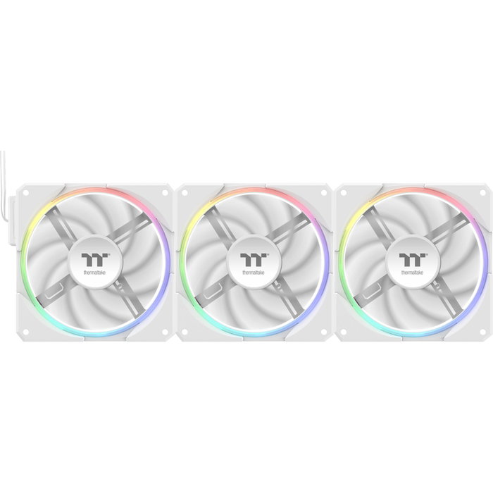 Thermaltake TS120 EX RGB White 3Pack Fan White