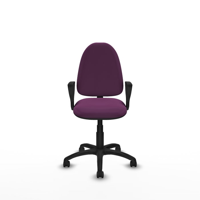 PIQUERAS Y CRESPO Silla de oficina Aýna Morada con Brazos Fijos PIQUERAS Y CRESPO Silla de oficina Aýna Morada con Brazos Fijos