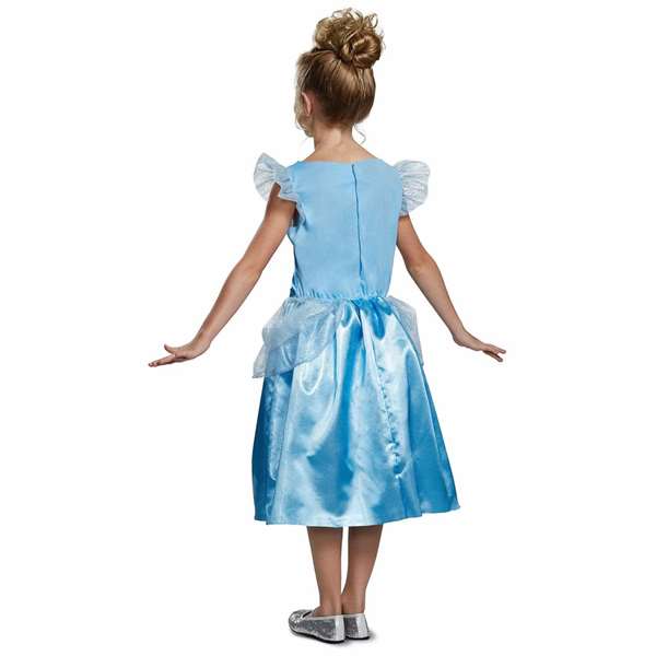 Liragram Disfraz infantil Disney Princesa Cenicienta Classic, Azul, 5-6 Años